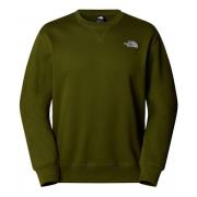 Sweater The North Face NF0A89ET M RLXD CREW-BRI1 WOODLAND GREEN