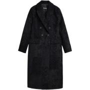 Mantel Desigual COAT_PATCH_BLACK 25WWEW16