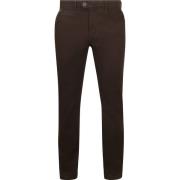 Broek Atelier Gardeur Chino Benny 3 Donkerbruin