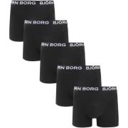 Boxers Björn Borg Boxers Cotton Stretch 5-Pack Zwart