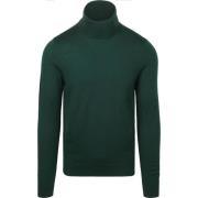 Sweater Suitable Merino Coltrui Donkergroen
