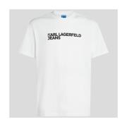 T-shirt Korte Mouw Karl Lagerfeld KLJ REG SS ESSENTIAL TEE