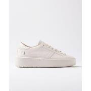 Lage Sneakers Date W431-HP-MN-MK PLATFORM MONO-MILK