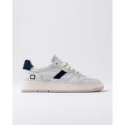 Lage Sneakers Date M431-C2-NT-WL COURT 2.0 NATURAL-WHITE BLUE