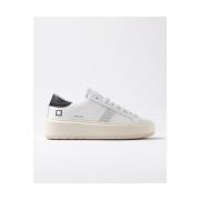 Lage Sneakers Date W431-HP-CA-WB HILL PLATFORM CALF-WHITE BLACK