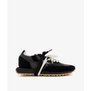 Lage Sneakers Ghoud SCLW-IS07 STARLIGHT LOW-GLITTER SUEDE BLACK