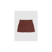 Rok Dickies RIVER RANCH MINI SKIRT - DK0A4Z89-K471 CAPPUCCINO