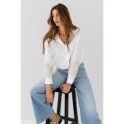 Overhemd Lange Mouw Maicazz Minde Blouse SP25.20.316 Off White/L Sand