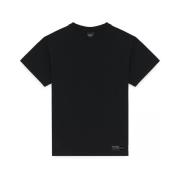 T-shirt Korte Mouw Propaganda PRTS546-LABEL NERO