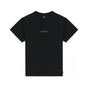 T-shirt Korte Mouw Propaganda PRTS566-RIBS GRADIENT BLACK