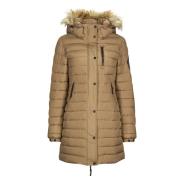 Donsjas Superdry FUJI HOODED MID LENGTH PUFFER