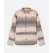 Overhemd Lange Mouw Oxbow Geborsteld flanellen overhemd met lange mouw...