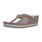 Teenslippers Tommy Hilfiger STRIPIES WEDGE BEACH SAN