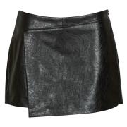 Rok Only ONLREBEL HW FAUX LEATHER SKORT