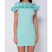Jurk Parisian Ruffle Detail Bardot Bodycon Mini