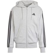 Fleece Jack adidas M 3S Ft Fz Hd Mgreyh/Black