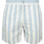 Bikini Scotch &amp; Soda Scotch Soda Zwembroek Strepen Licht Blauw