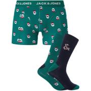 Boxers Jack &amp; Jones Lieve Kerstman Trunks Sokken Geschenkdoos
