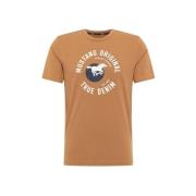 T-shirt Korte Mouw Mustang Alexia C Print