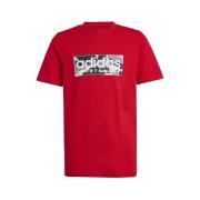 T-shirt Korte Mouw adidas Camo Lin T