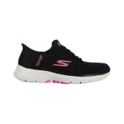 Lage Sneakers Skechers Go Walk 6 Vivid Id Slip Ins