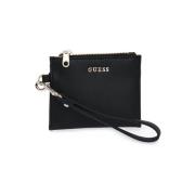 Portemonnee Guess Bla Small Flat Top Zip