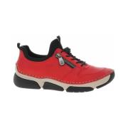 Lage Sneakers Rieker Rot
