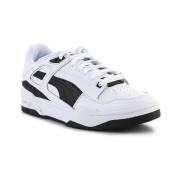 Lage Sneakers Puma Slipstream Lth White Black Men Unisex Casual Lifest...