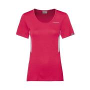 T-shirt Korte Mouw Head Club Technical Magenta