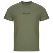 T-shirt Korte Mouw Fred Perry EMBROIDERED T-SHIRT