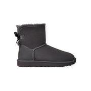Enkellaarzen UGG W Mini Bailey Bow II - Obsidian
