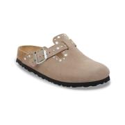 Sandalen BIRKENSTOCK Boston rivet suede leather