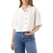 Overhemd Korte Mouw Crochè CR08416