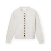 Vest Compania Fantastica COMPAÑIA FANTÁSTICA Cardigan 10273 - Beige