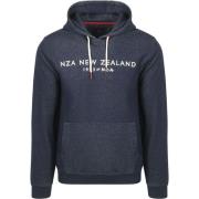 Sweater New Zealand Auckland NZA Hoodie Diamond Logo Interlock Melange...