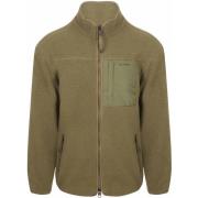 Fleece Jack Knowledge Cotton Apparel Vest Fleece Olive