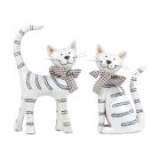 Beeldjes Signes Grimalt Kat Set 2 Stuks