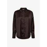Overhemd Nümph Numph Nusatti Shirt 5698 Black Coffee 706225