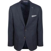 Blazer Suitable Colbert Leek Structure Navy