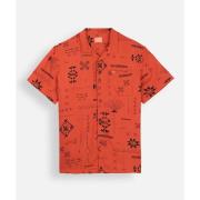 Overhemd Lange Mouw Oxbow Viscose bedrukt overhemd met korte mouwen SN...