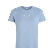 T-shirt Korte Mouw Tommy Hilfiger CLASSIC SCRIPT REG SS TE