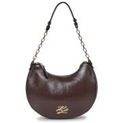 Handtas Karl Lagerfeld K/AUTOGRAPH MOONBAG NAPLAK