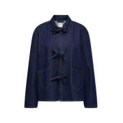 Overhemd Only Thille Jacket - Dark Blue Denim