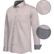 Overhemd Cappuccino Italia Regular Fit Overhemd Grijs