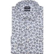 Overhemd Lange Mouw Olymp Luxor Overhemd 24/Seven Flowers Multicolour