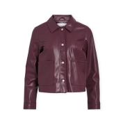Leren Jas Vila Noos Hellium Jacket - Fig