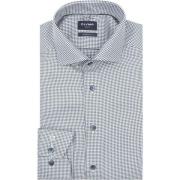 Overhemd Lange Mouw Olymp Luxor Overhemd Print Structura Groen