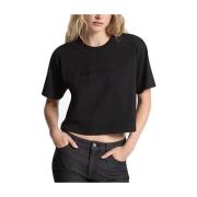 T-shirt Korte Mouw MICHAEL Michael Kors MK RHNSTONE T