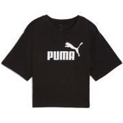 T-shirt Korte Mouw Puma Ess Cropped No. 1 Logo Relaxed Tee
