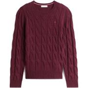 Sweater Tommy Hilfiger SOFT WOOL CABLE C-NK LS